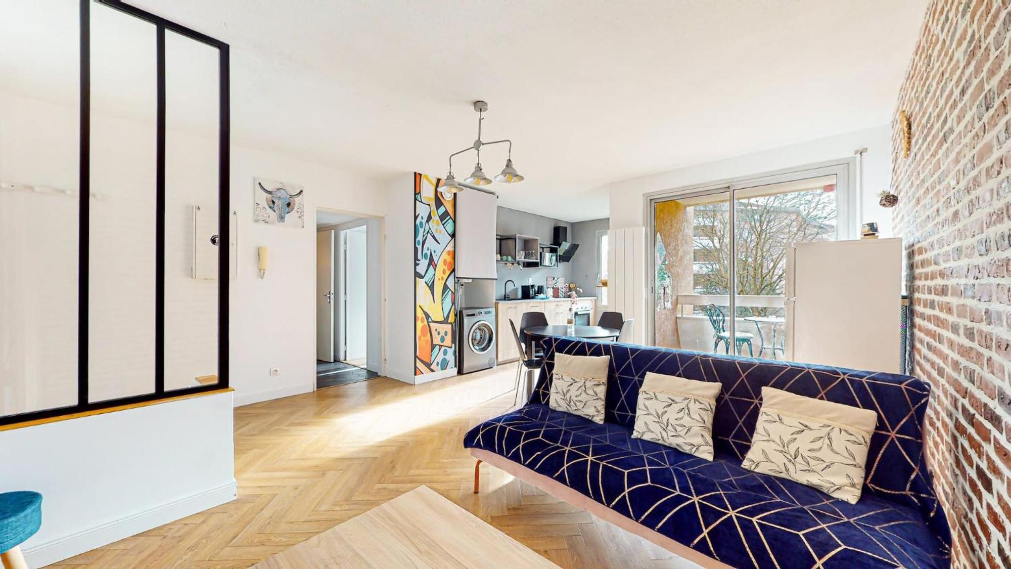 Hippodrome - Piscine - Parking Free - Metro Apartment Toulouse Luaran gambar